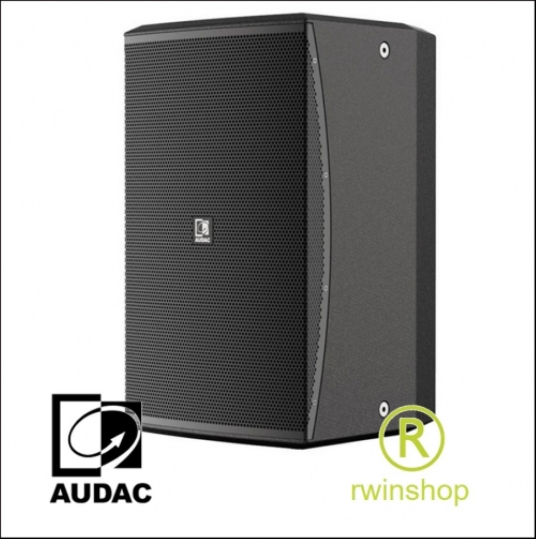 Geluidsbox 10 inch 300 watt RMS 121dB Piek Zwart