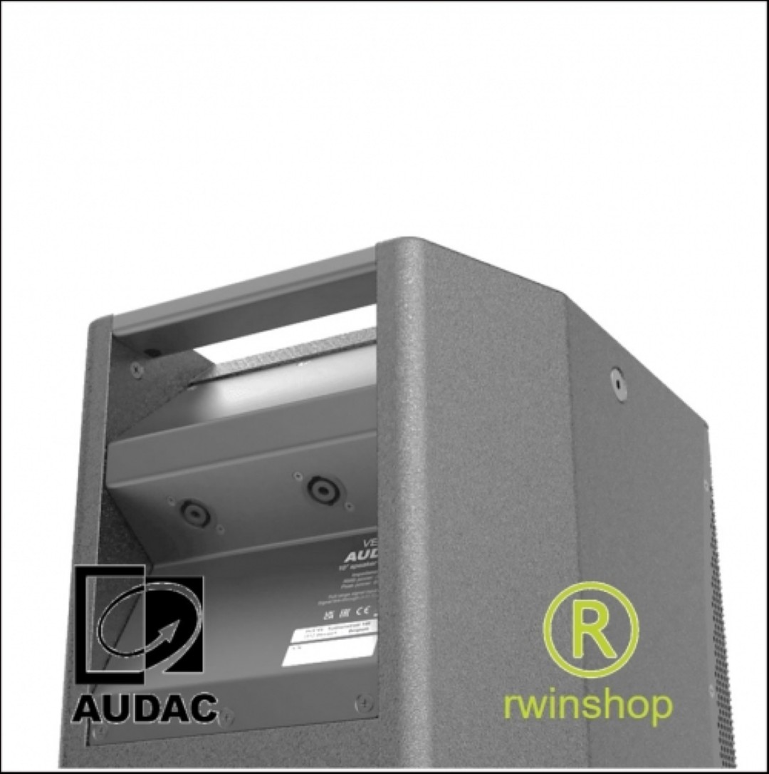 Geluidsbox 12 inch 400watt RMS 125 dB piek Zwart Vexo112