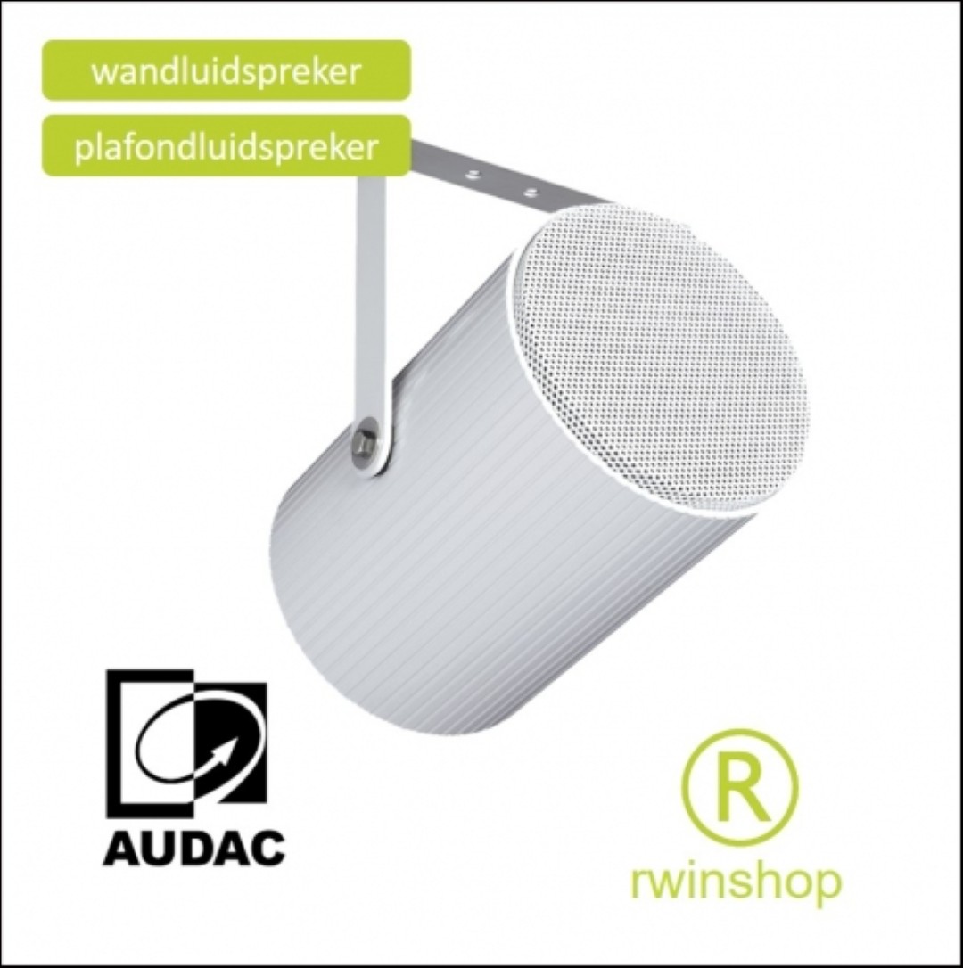 SP22-Audac wandluidspreker wit soundprojector 5inch