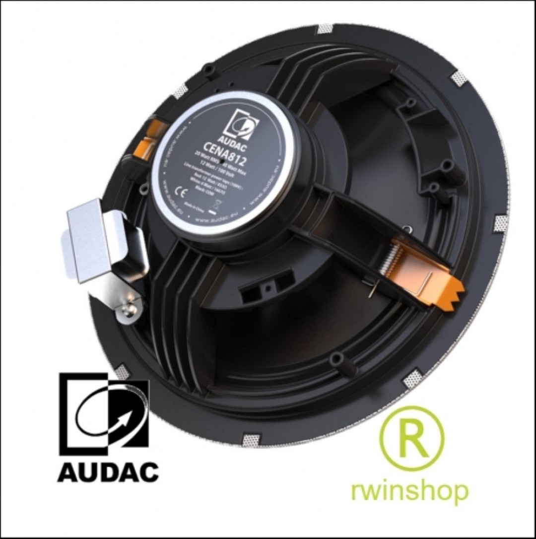 inbouw plafondluidspreker 8 inch 20 watt 100volt AUDAC CENA812B