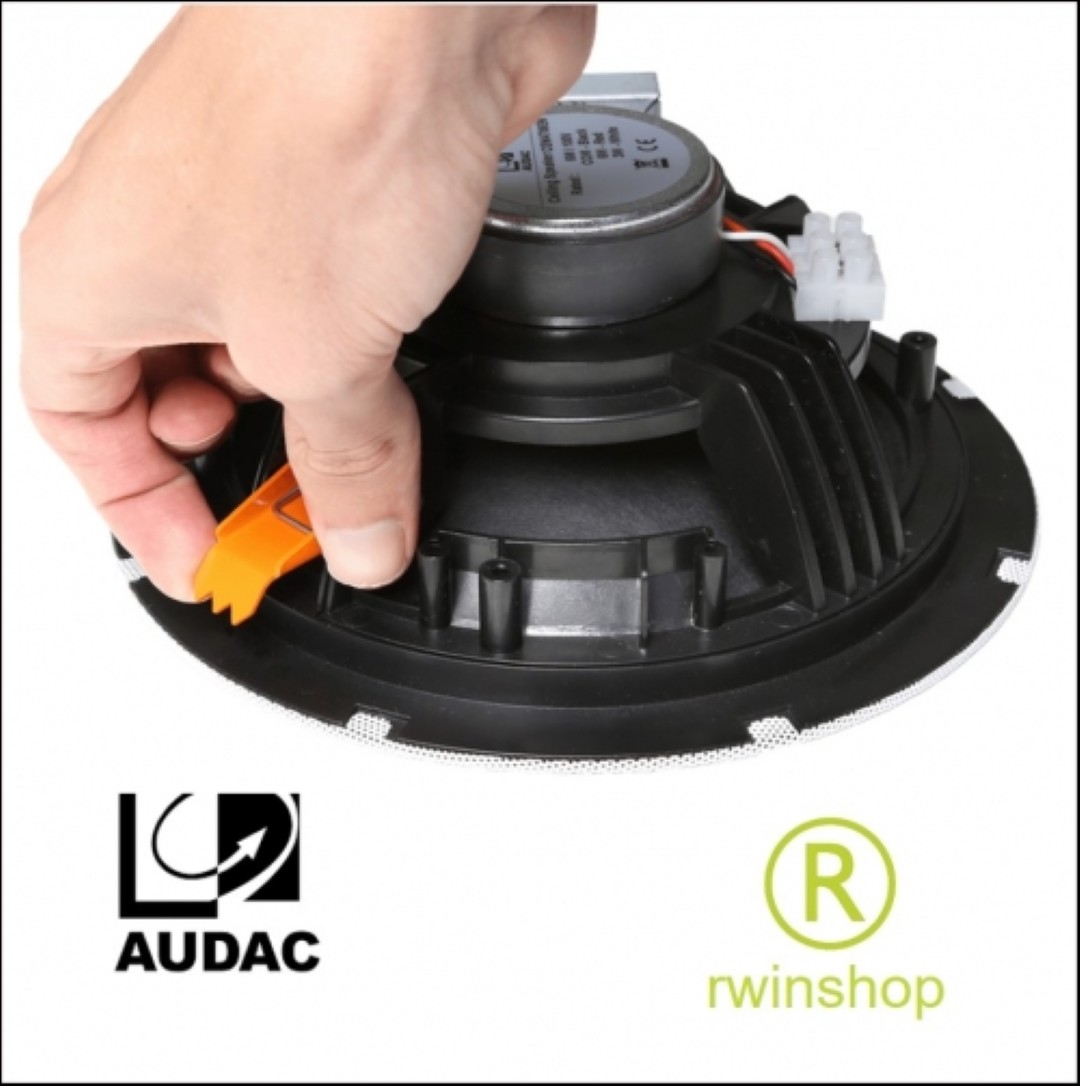 inbouw plafondluidspreker 8 inch 20 watt 100volt AUDAC CENA812B