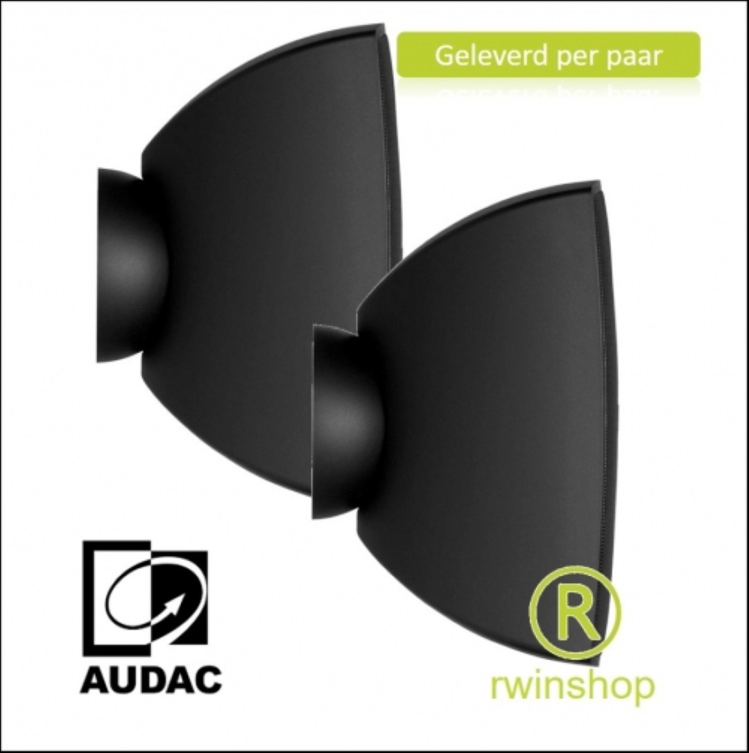 Ateo6 luidspreker 16ohm per paar zwart ATEO6DM/B