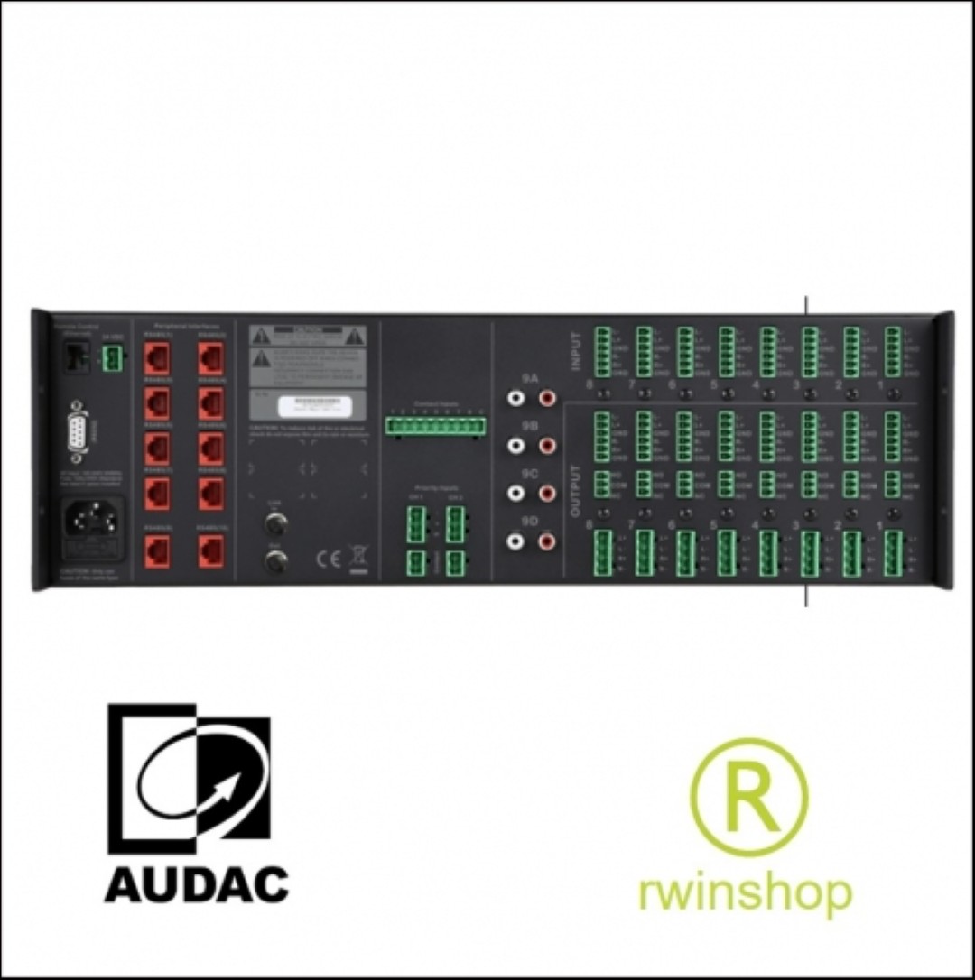 Multimedia digital audio mixer M2 Audac