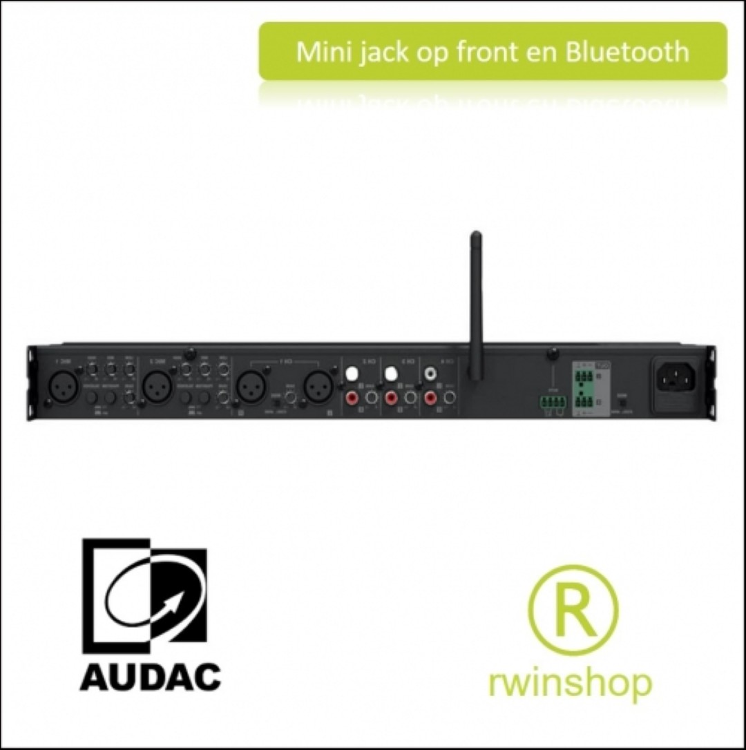 Mengunit 10 ingangen 2 uitgangen stereo - Bluetooth en minijack Pre116