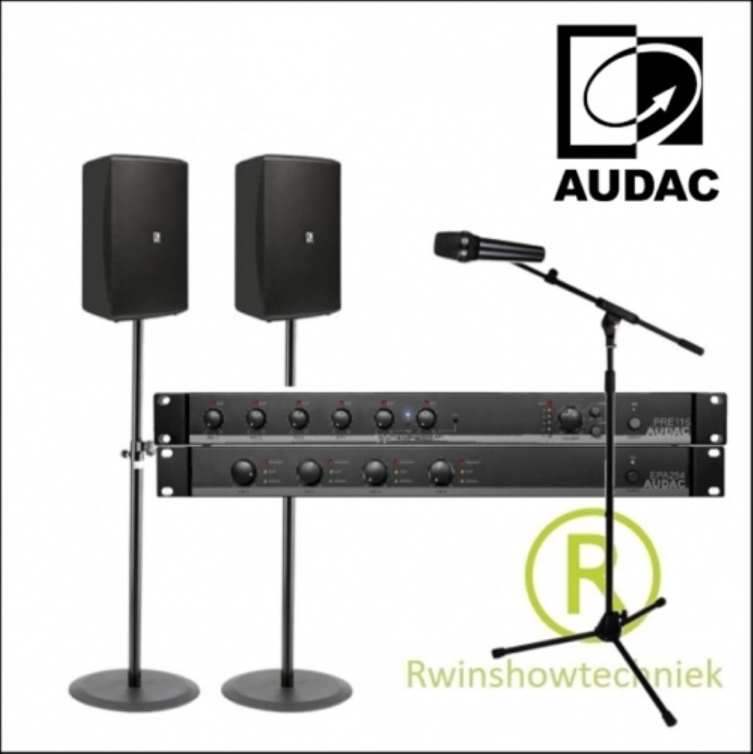 Geluidsset 2 x 175 watt RMS - Huren