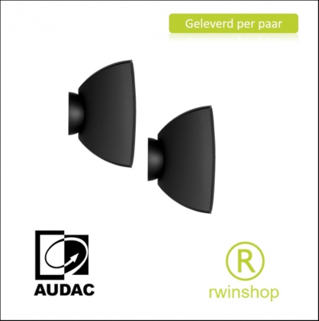 Geluidboxen 2inch 10watt 8ohm zwart prijs per paar Ateo 2B