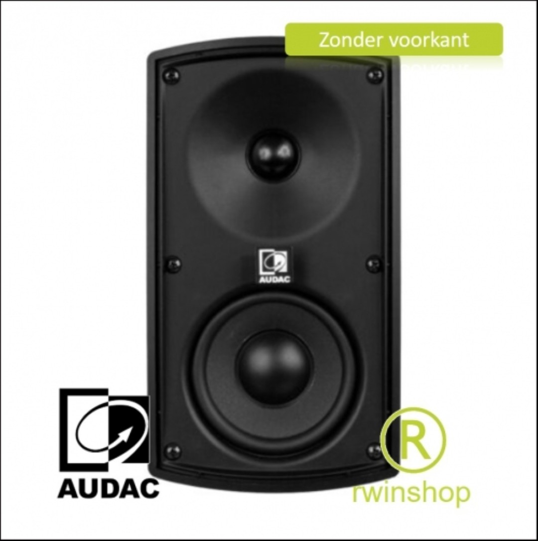 Geluidboxen set 4 inch 35 watt 16ohm zwart prijs per paar Ateo4DM/B