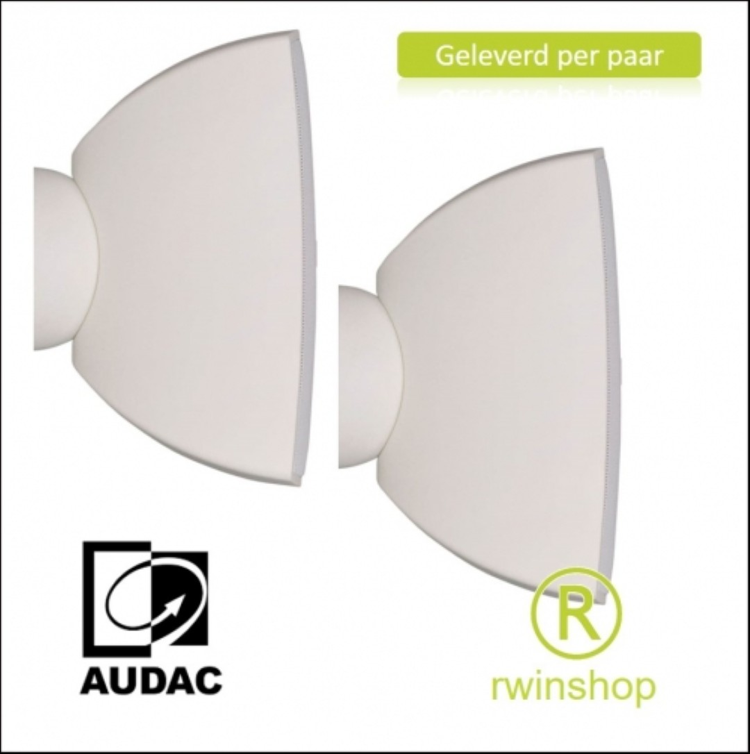 Geluidboxen set 4 inch 35 watt 8ohm / 100 volt witprijs per paar Ateo4M/W