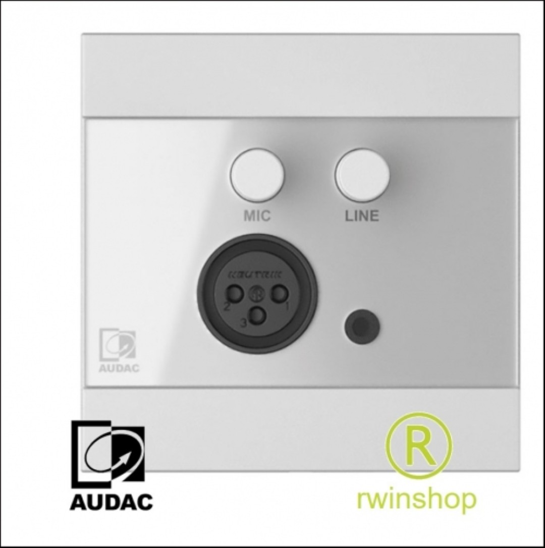 Wandpaneel inbouw wit WP205/W voor ARES 5A aansluit en regelpaneel