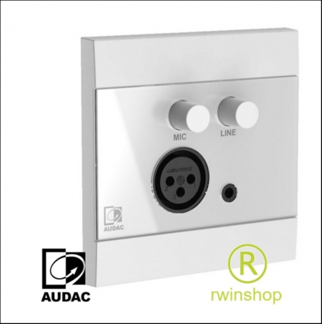 Wandpaneel inbouw wit WP205/W voor ARES 5A aansluit en regelpaneel