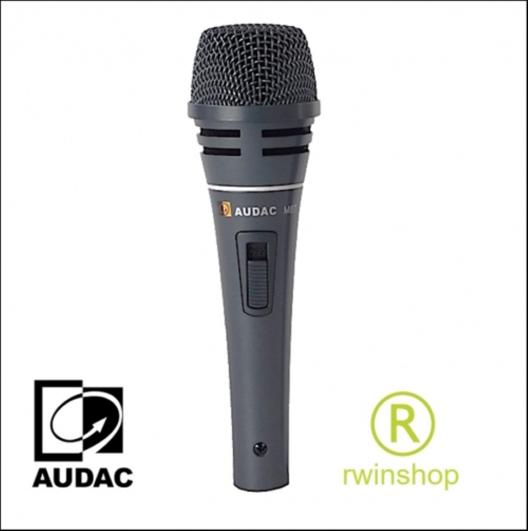 Dynamische Handmicrofoon Super Cardioid met aan en uit schakelaar M87