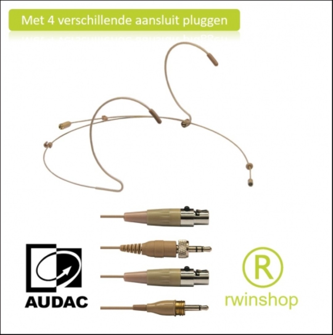 Hoofdbeugelmicrofoon Headset Beige CMX726-S - Huren