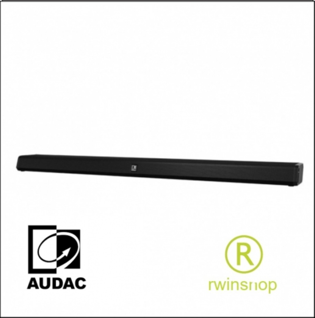 Imeo2 soundbar zwart bluetooth HDMI minijack, met dsp-flat-muziek-spraak en AB