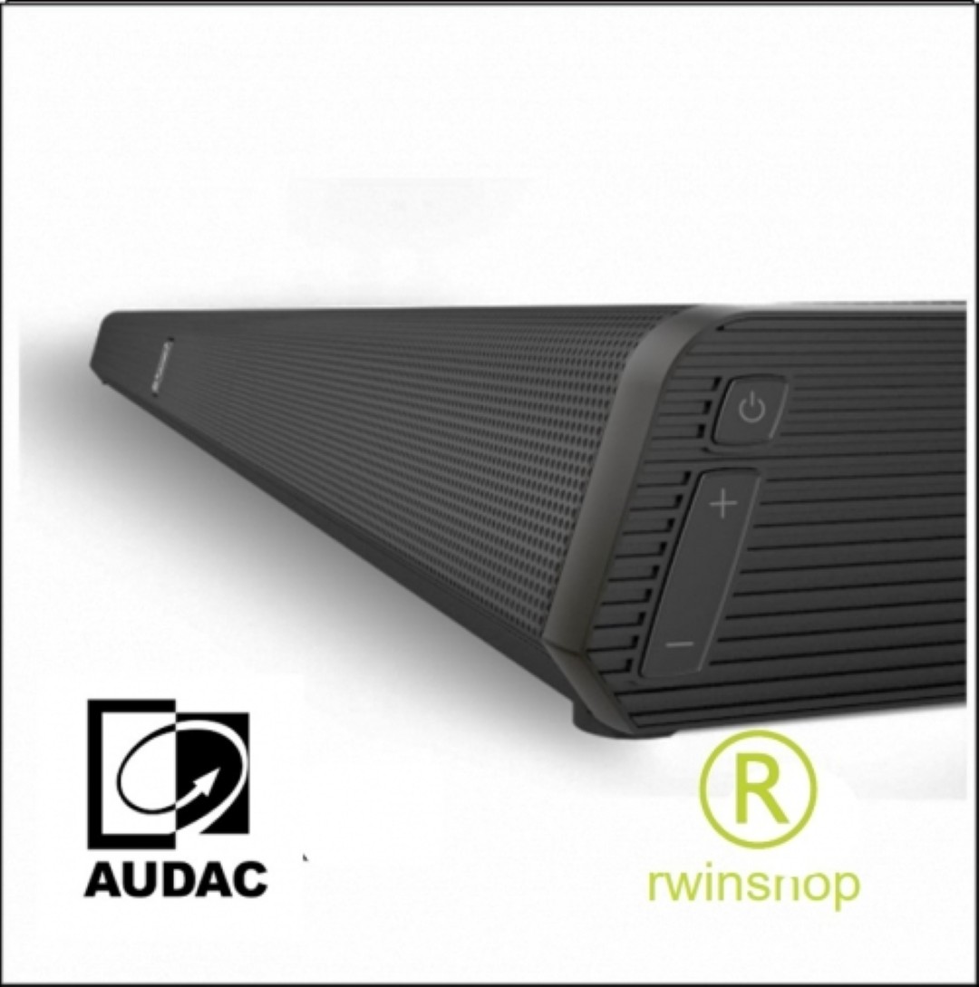 Imeo2 soundbar zwart bluetooth HDMI minijack, met dsp-flat-muziek-spraak en AB