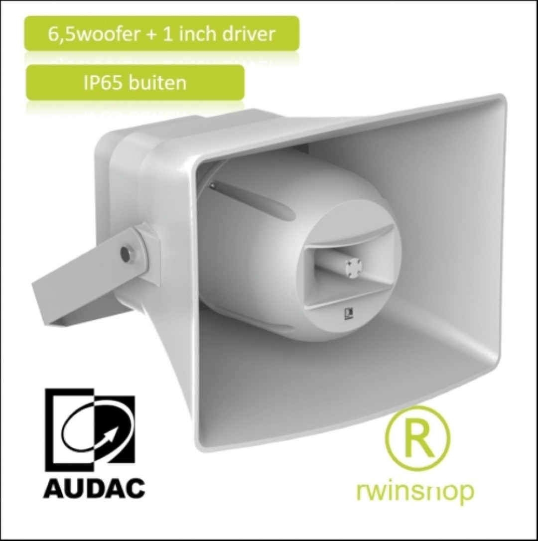 Hoorn luidspreker 6.5inch en 1inch 30watt 100 volt CHA660