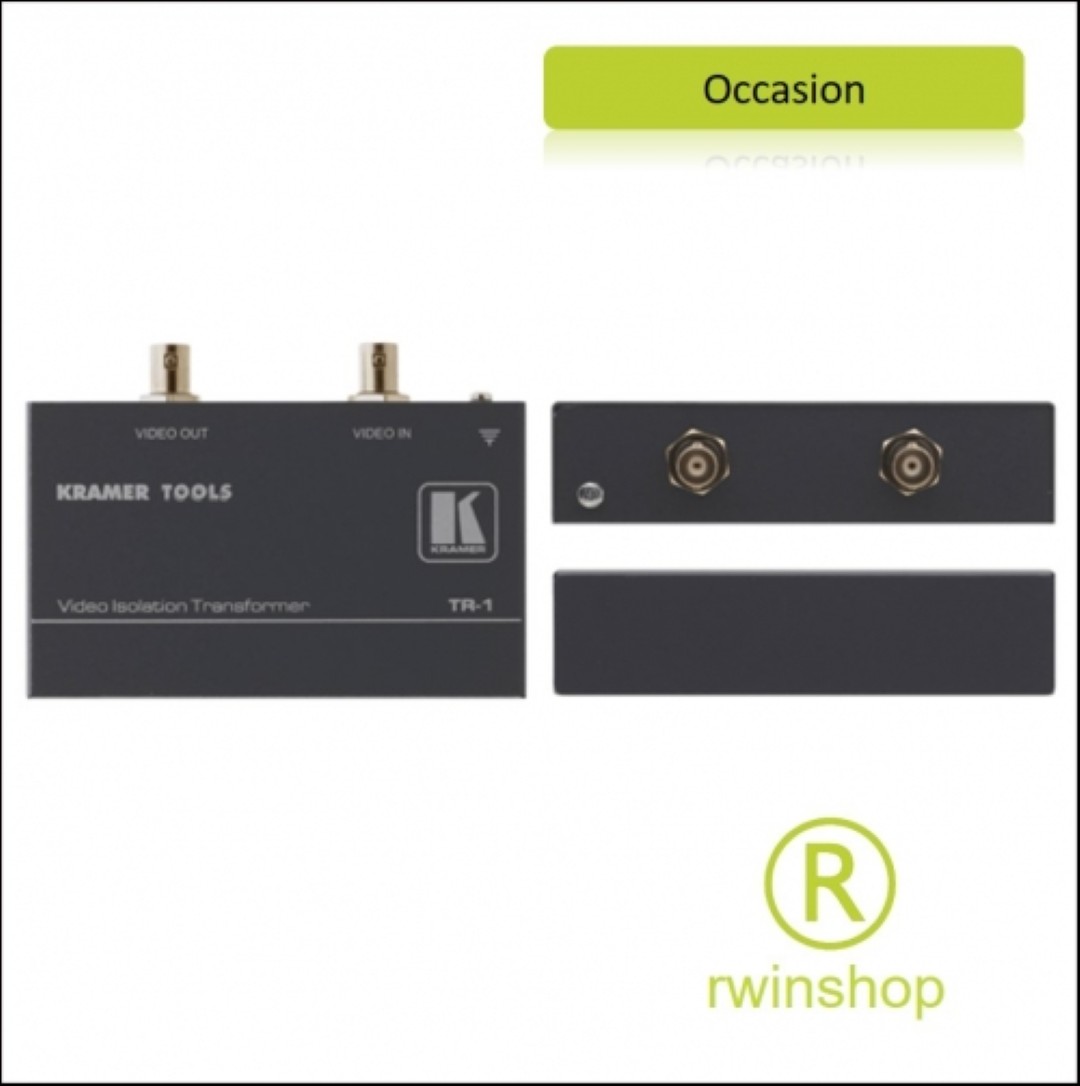 TR1 Video Isolation Transformer Coax scheidingstransformator - Occasion