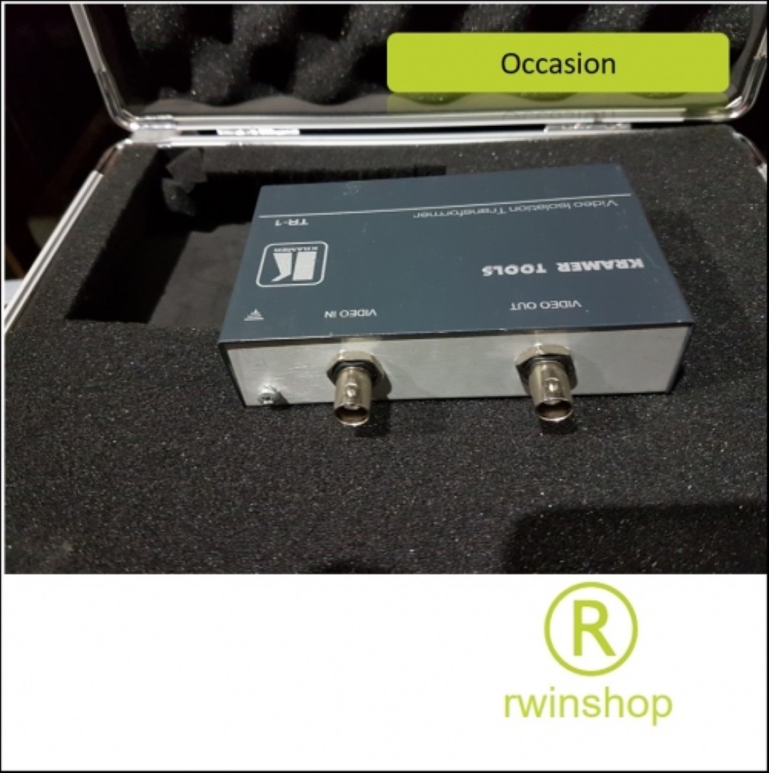TR1 Video Isolation Transformer Coax scheidingstransformator - Occasion