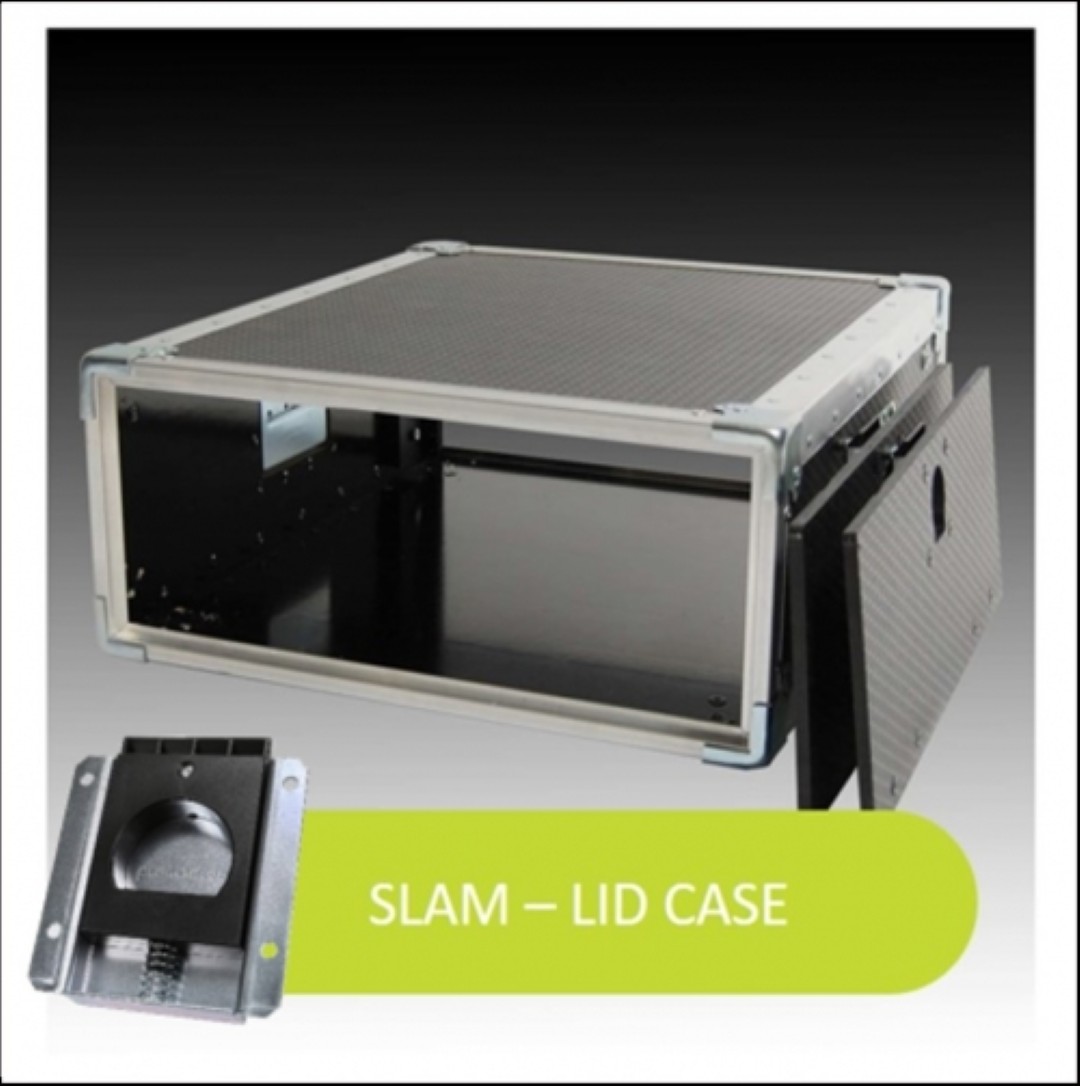 Slam-Lid flightcase 19inch rek
