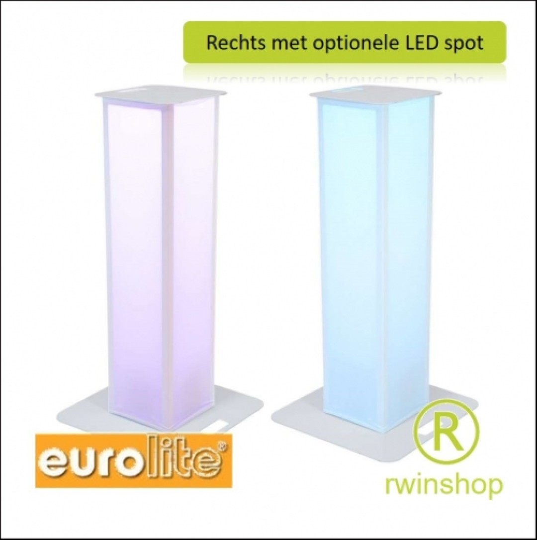 Truss Tower 100cm met Tassen en Trusshoes Lycra wit - per 2 stuks Totem