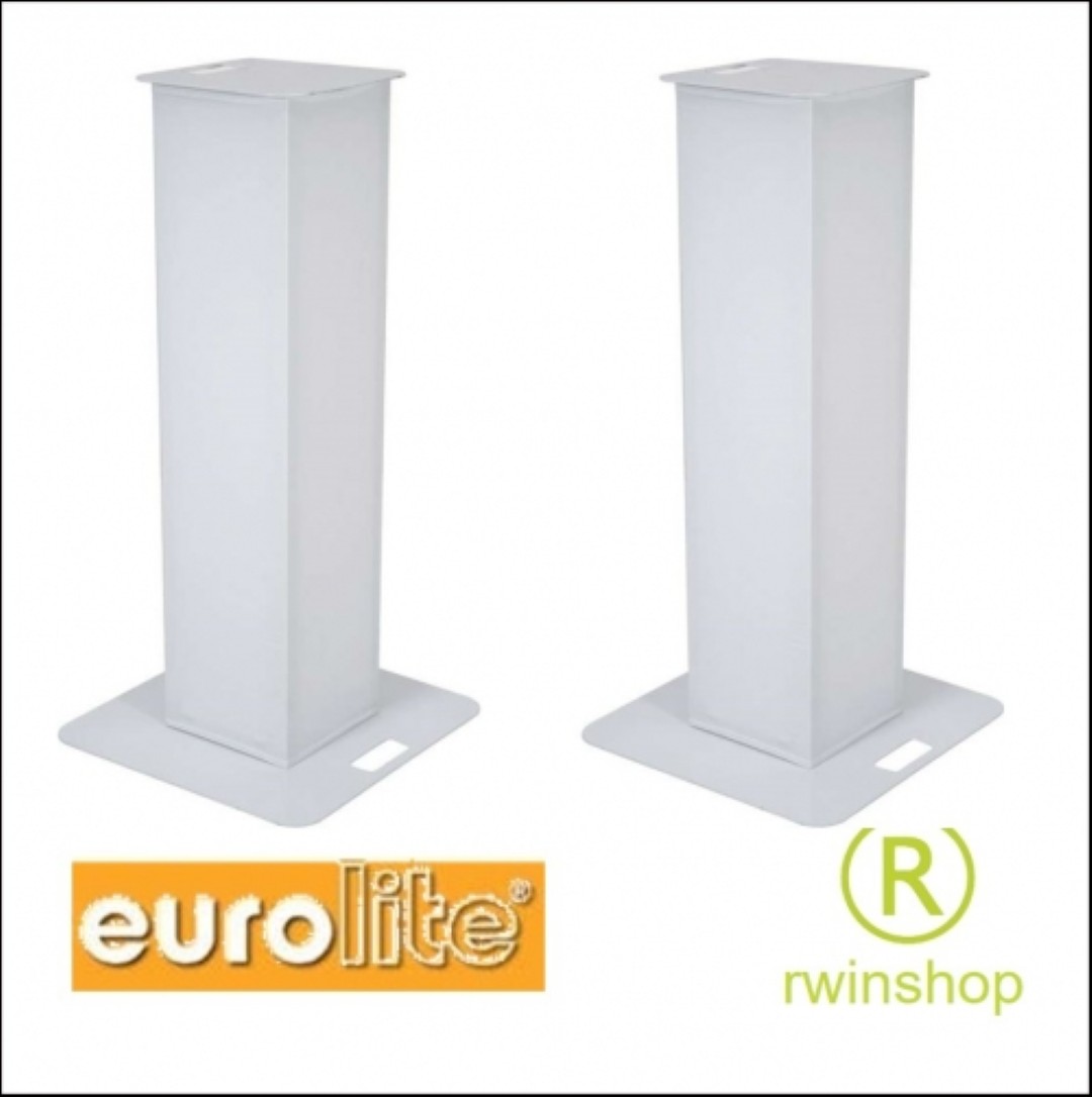 Truss Tower 150cm met Tassen en Trusshoes Lycra wit - per 2 stuks