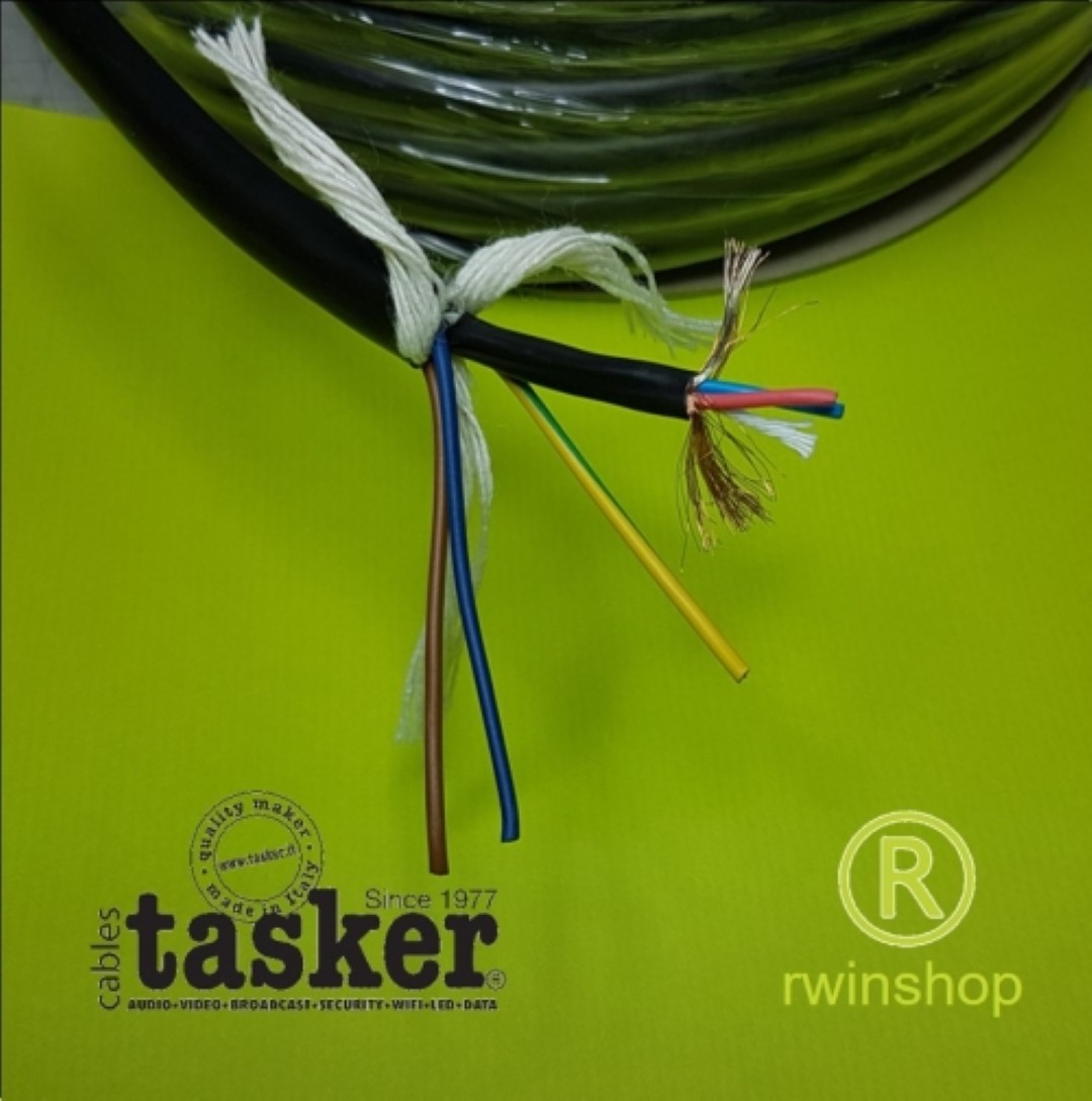 Combikabel Audio Power 3x0,75Qmm symmetrische afgeschermde kabel TSK1048