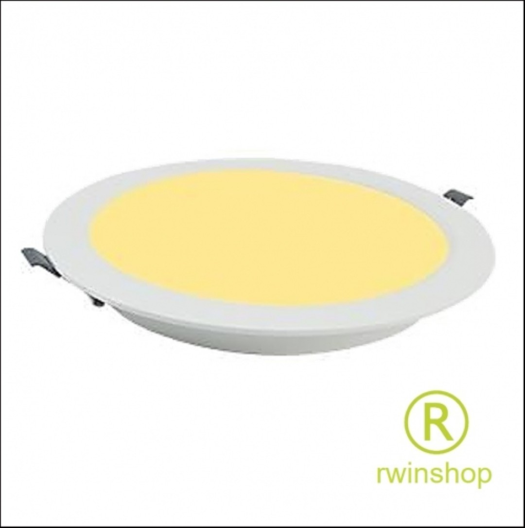 LED downlight 3 Watt 3000 Kelvin set van 5 stuks met kabel set en stekker 230 volt