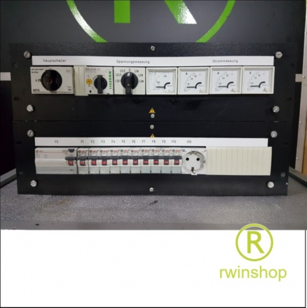 krachtstroomverdeler 63amp in 2x32amp uit 3x230uit -aflezing - occasion