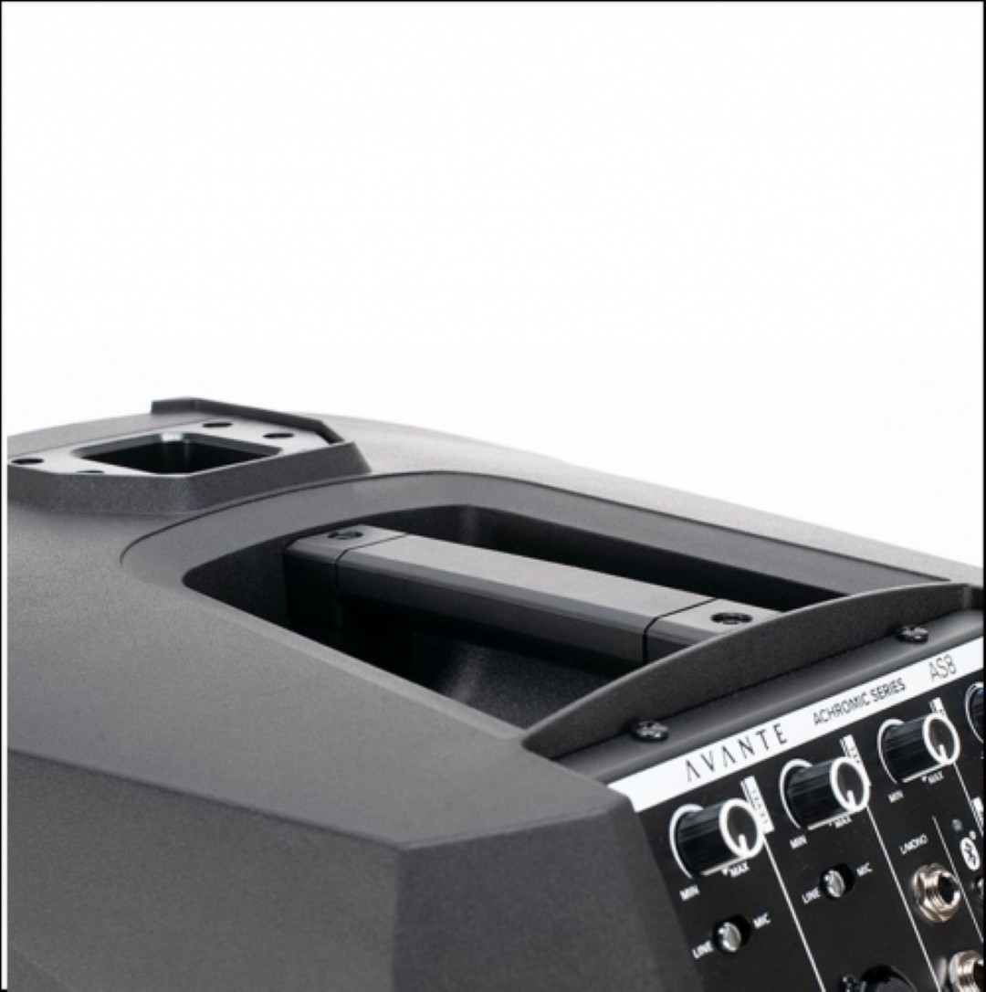 AS8 ACDC Accu geluidset met subwoofer en kolomluidspreker ( bluetooth )