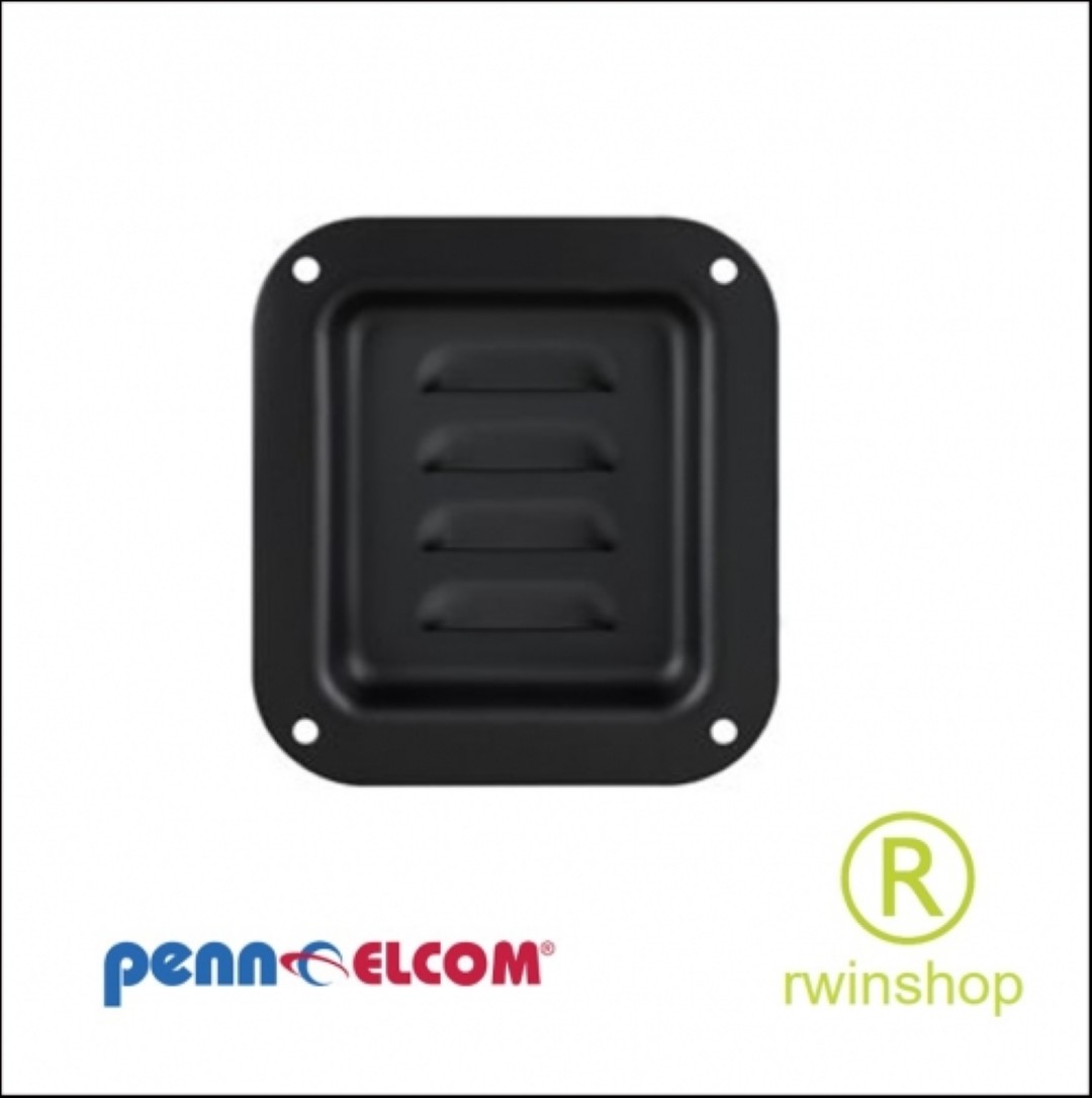 Inbouw ventilatiekom zwart klein D0511K