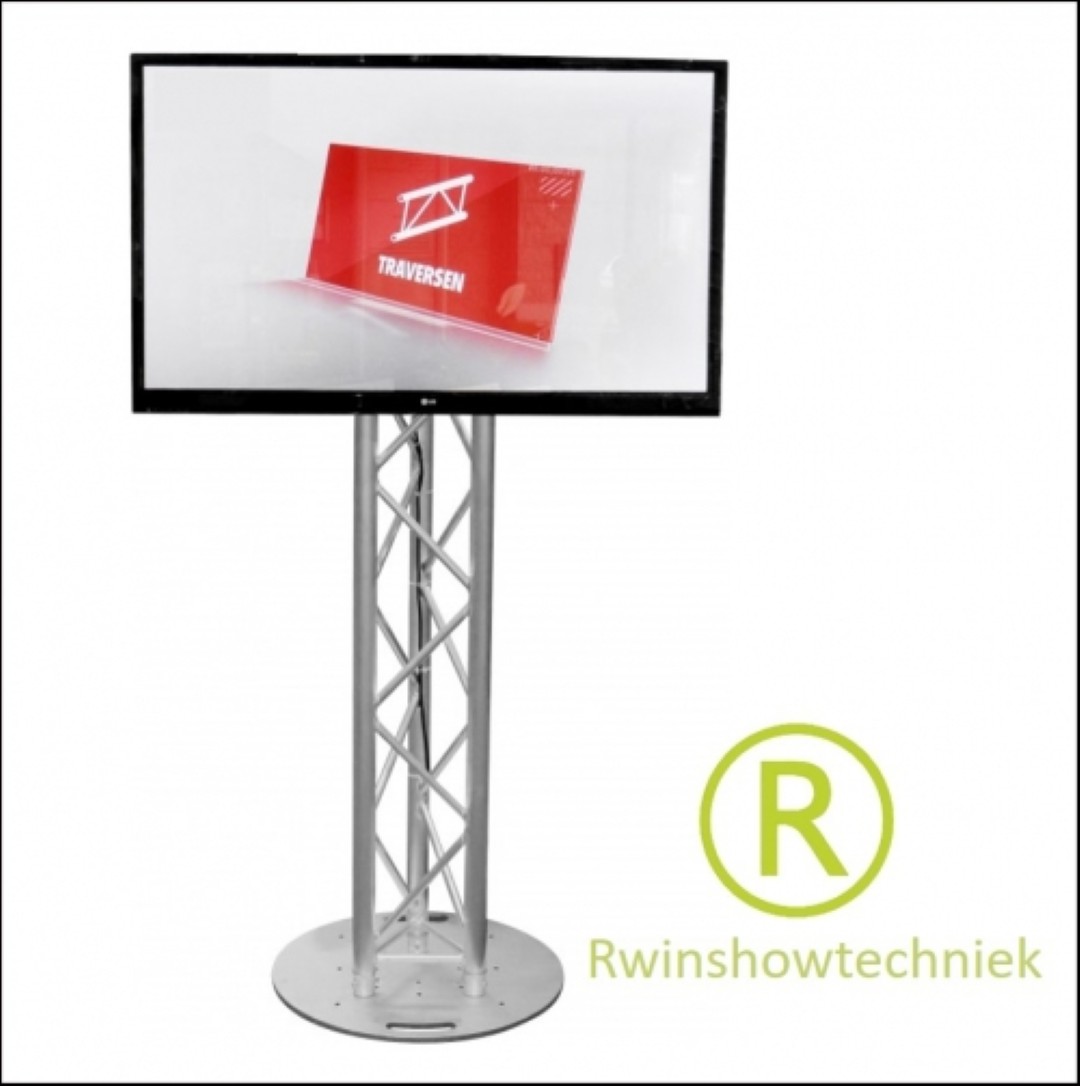 TV standaard truss driehoek 200 cm hoog