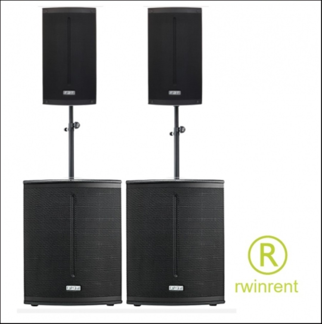 Geluid set FBT Subline 115SA - X-lite 110A - huren