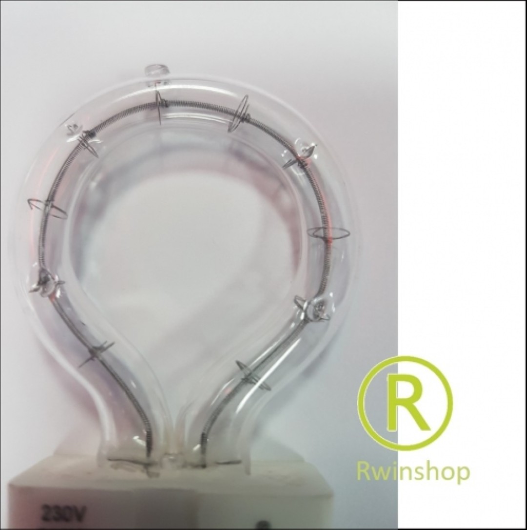 Roundlux ringlamp 800W GX-9.5 3200Kelvin 230 volt tbv Coemar Spartan