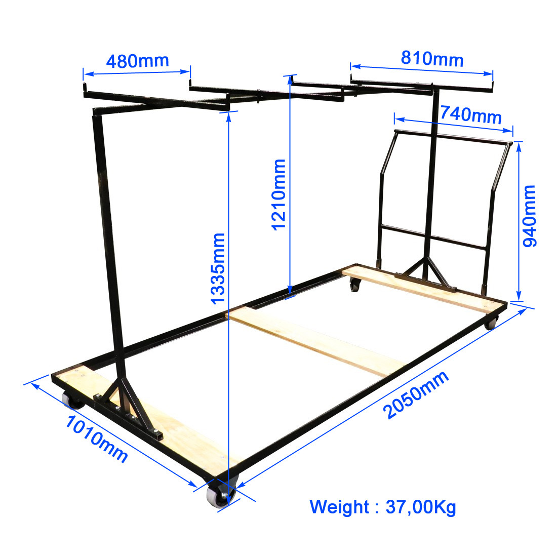 Handrail Trolley kar 