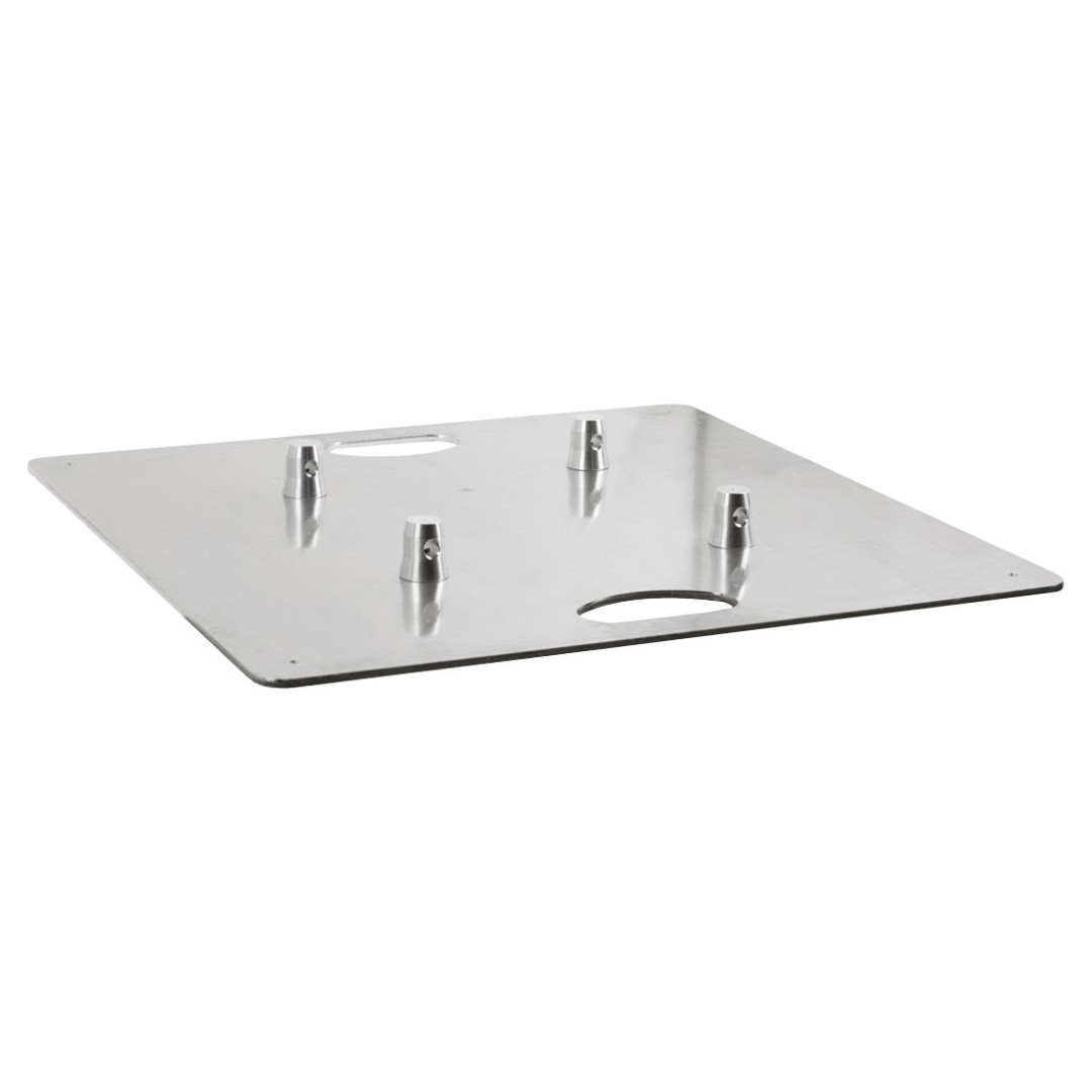 DuraTruss DT-Kolomvoetplaat 60x60 cm Aluminium incl. koppelingen