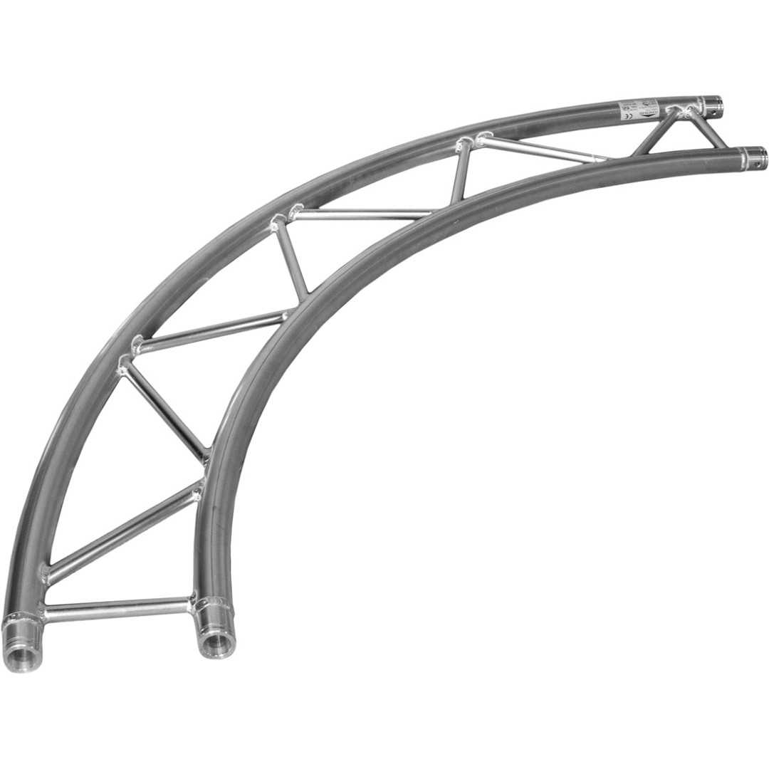 DT 32/2H-Circle Part-3m-90° Horizontaal Cirkeldeel