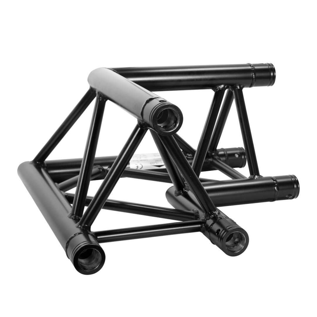 DT 33/2-C21-L90 Black 2-Weg Hoek 90 Graden – Driehoek Truss – Zwart
