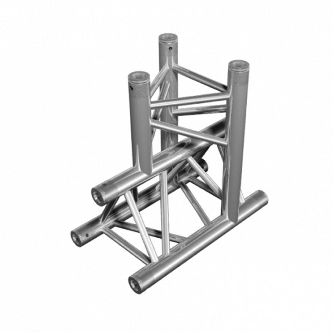 DT 33/2-T38-TU - 3 way T-joint down - DT 33/2-T38-T