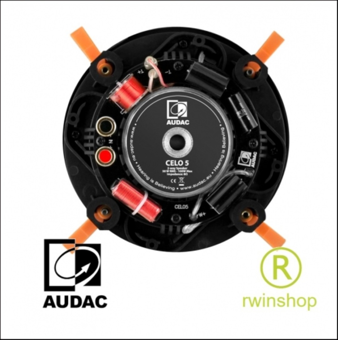 CeloI/W 5 inbouwluidspreker 8ohm 50watt 5inch+1inch Fullrange HighEnd