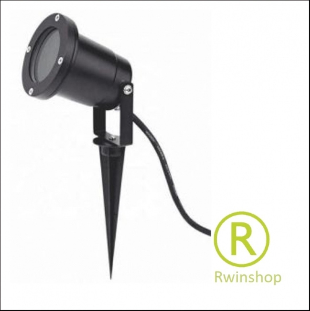 tuinspot led GU10 zwart 6.2watt 2700 kelvin dimbaar Philips