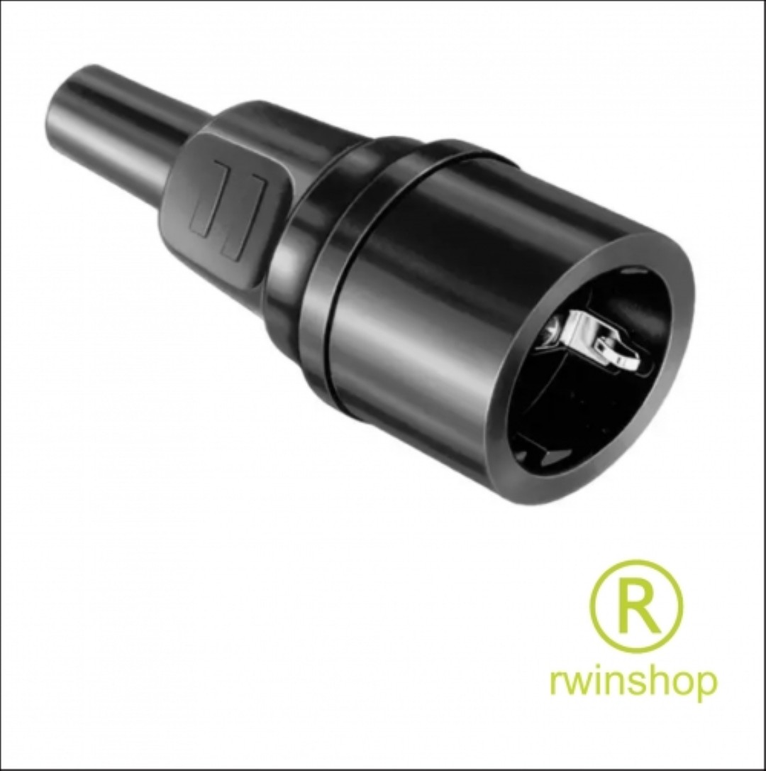 contrastekker - Koppelcontactstop - volrubber IP44 met waterkering