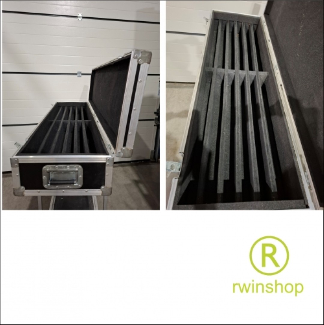 Flightcase met uitneembare vakken - occasion -