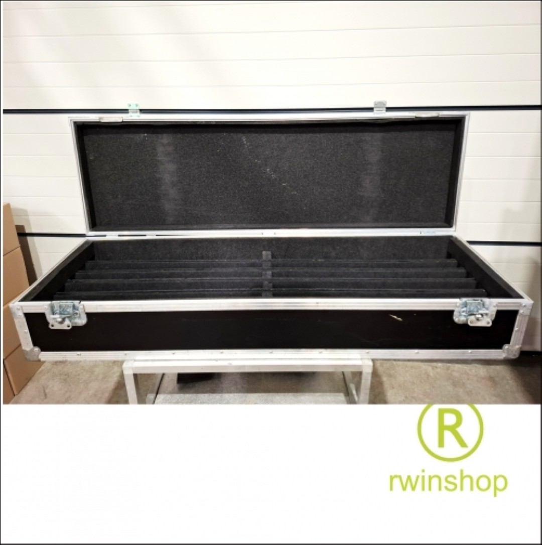 Flightcase met uitneembare vakken - occasion -
