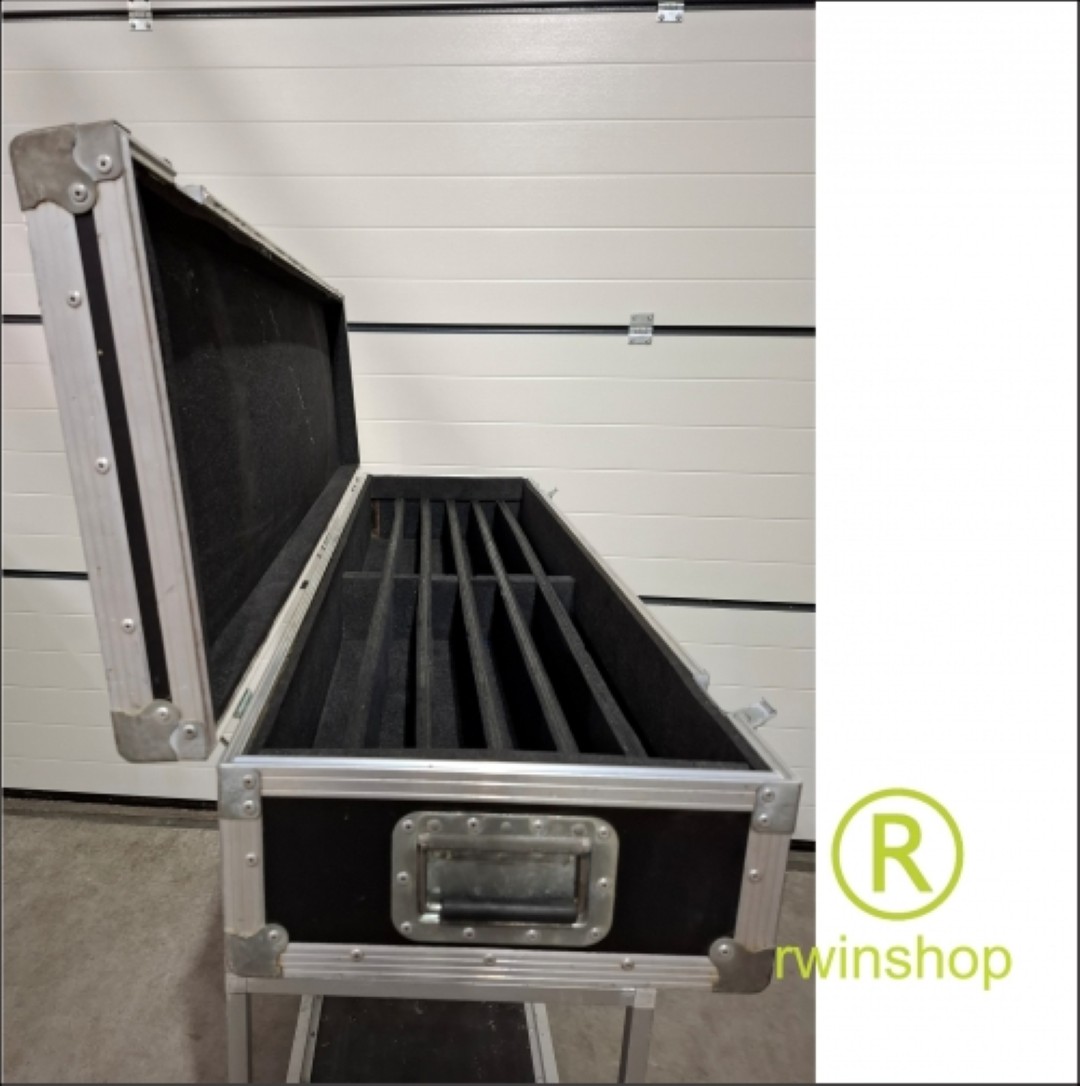 Flightcase met uitneembare vakken - occasion -