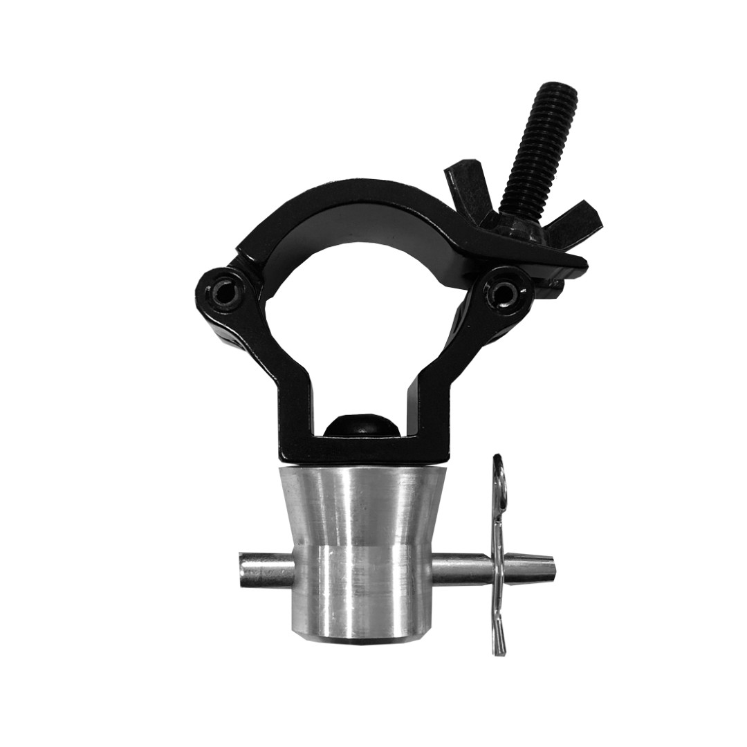 DT Jr Clamp with halfcone black 75kg 