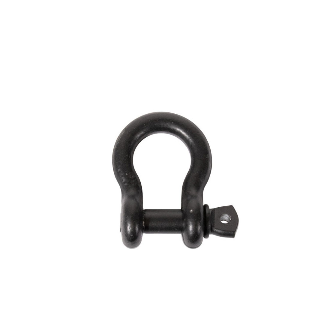 DT Shackle 1000kg black screw pin - DT Shackle 1000kg Screw Pin Black