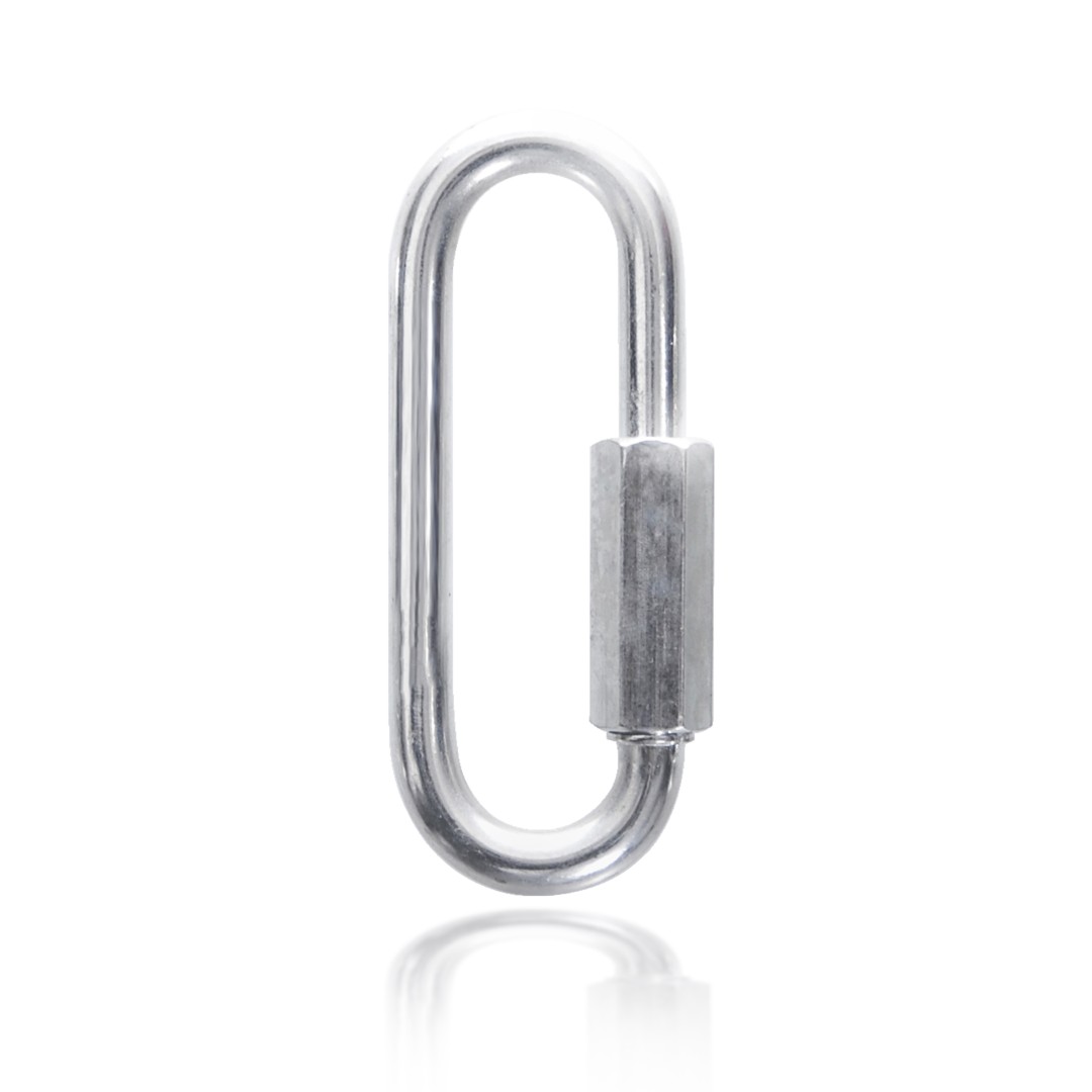 snelschakel, zilver, 200kg - DT Quick Chain Fastener 6mm, B200