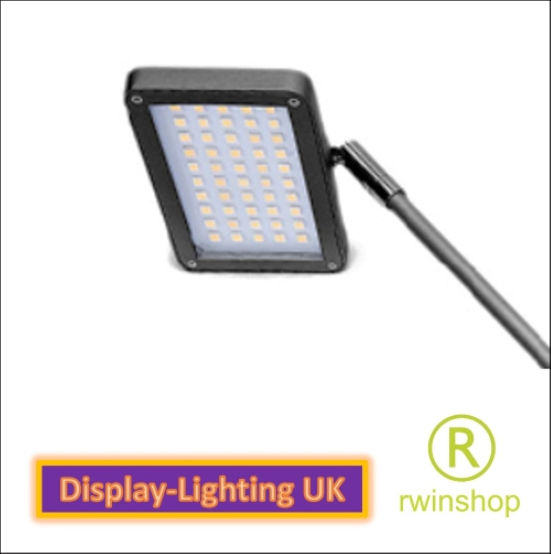Display LED pendelspot 11 watt compleet met iec linking 1150 Lumen 3000 Kelvin zwart
