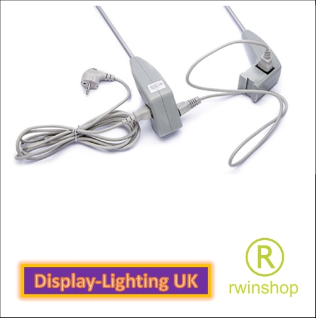 Display LED pendelspot 11 watt compleet met IEC doorlus 1150 lumen type 13-1 3000 Kelvin zilver