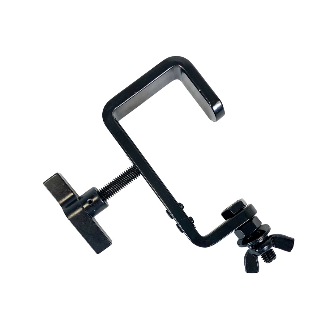 DT C-haak 35-50mm, zwart - C-Hook 50kg TÜV 35-51mm Black