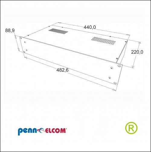19inch kast R2100/2uk